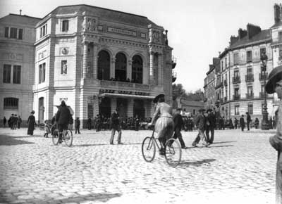 Ancien Opéra de Nantes détruit par un Incendie