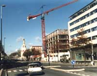 Immeuble pendant la Construction